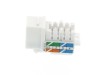 Picture of CAT5e Keystone Jack 90 Degree 110 UTP - White