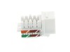 Picture of CAT5e Keystone Jack 90 Degree 110 UTP - White