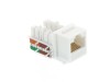 Picture of CAT5e Keystone Jack 90 Degree 110 UTP - White