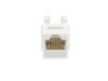 Picture of CAT5e Keystone Jack 90 Degree 110 UTP - White