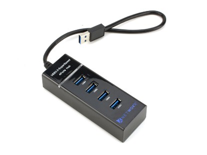 Plexgear Portable 440 USB-C-hubb 4-vägs - USB-hubbar